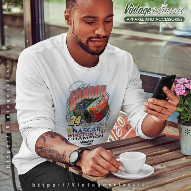 Vintage 90s Jaff Gordon 24 Nascar Racing Sweatshirt Vintage 90s Jaff Gordon 24 Nascar Racing Sweatshirt