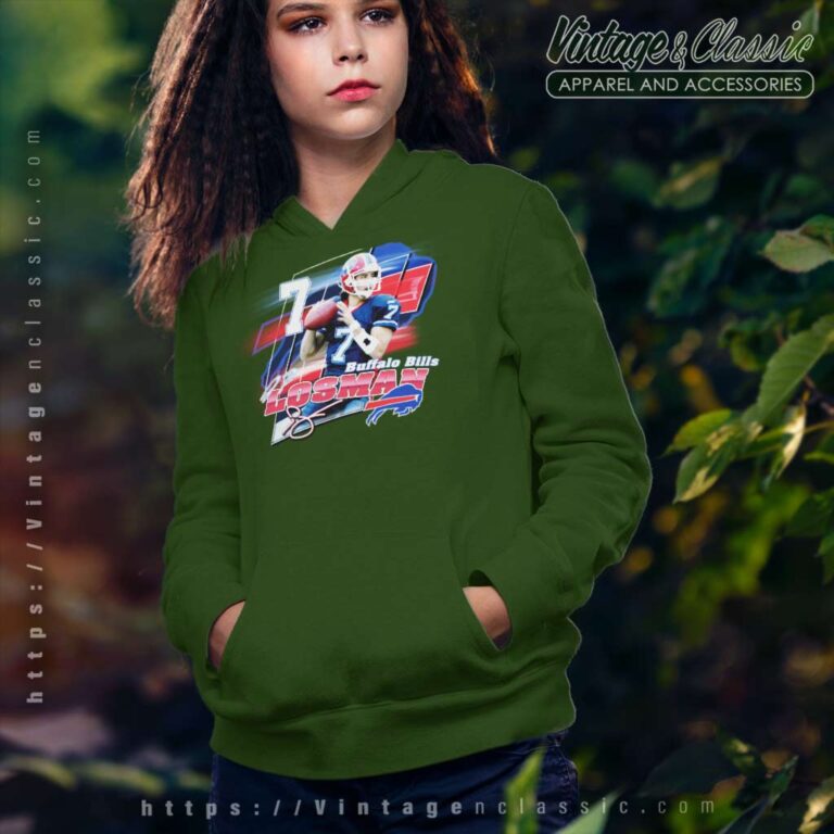 Vintage 90s Jp Losman Buffalo Bills Nfl Football Hoodie Vintage 90s Jp Losman Buffalo Bills Nfl Football Hoodie