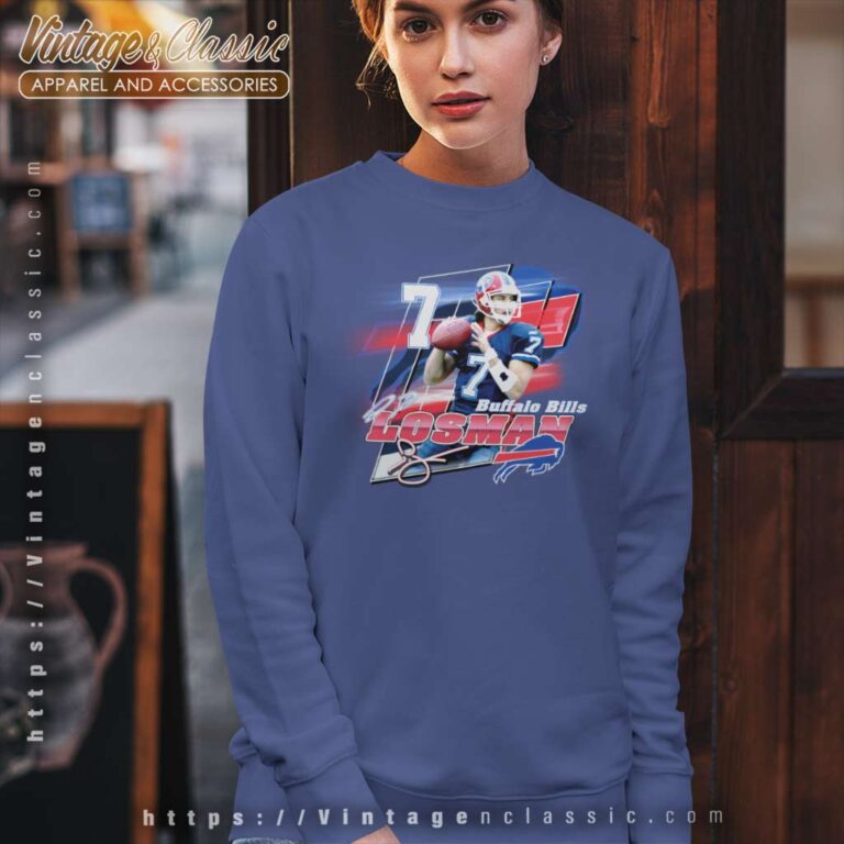 Vintage 90s Jp Losman Buffalo Bills Nfl Football Sweatshirt Vintage 90s Jp Losman Buffalo Bills Nfl Football Sweatshirt