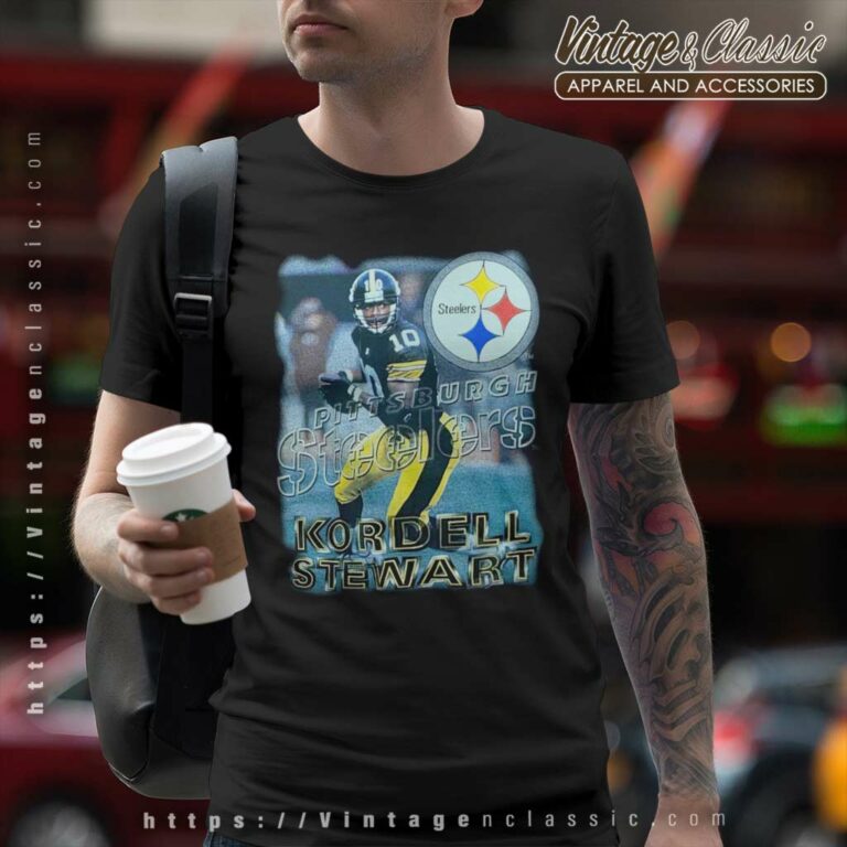 Vintage 90s Kordell Stewart Pittsburgh Steelers T Shirt Vintage 90s Kordell Stewart Pittsburgh Steelers T Shirt