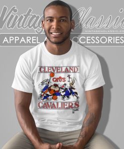Vintage 90s Looney Tunes Cleveland Cavaliers T Shirt