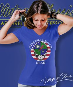 Vintage 90s Military Grateful Dead Lot 1st Battalion Army Ranger V Neck TShirt