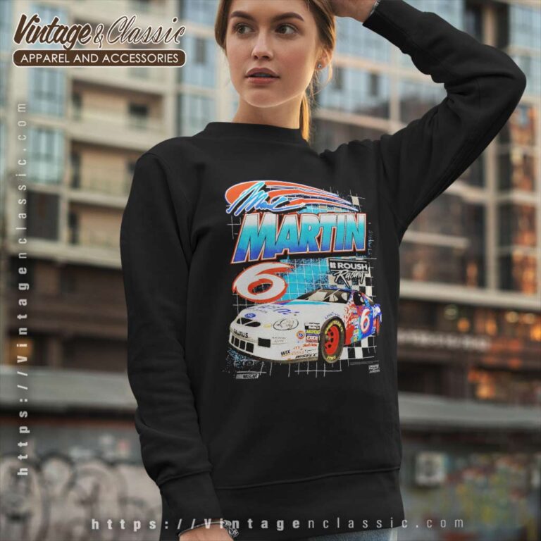 Vintage 90s Nascar Mark Martin Valvoline 6 Sweatshirt Vintage 90s Nascar Mark Martin Valvoline 6 Sweatshirt