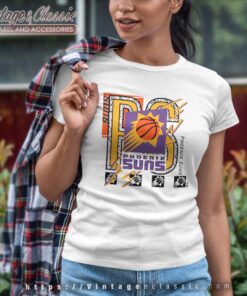 Vintage 90s Nba Phoenix Suns Basketball 2021 Women TShirt