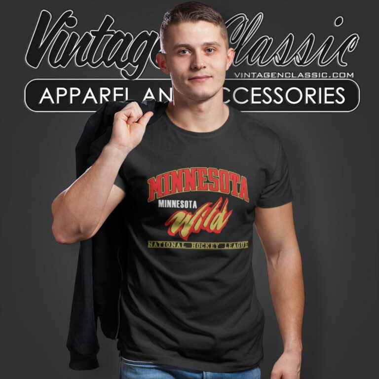 Vintage 90s Nhl Minnesota Wild Nhl T Shirt 1 Vintage 90s Nhl Minnesota Wild Nhl T Shirt 1