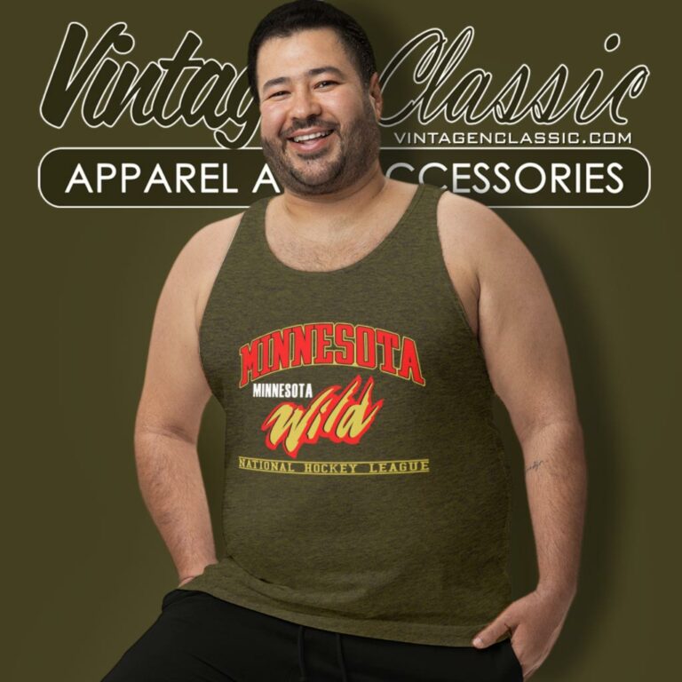 Vintage 90s Nhl Minnesota Wild Nhl Tank Top Racerback 1 Vintage 90s Nhl Minnesota Wild Nhl Tank Top Racerback 1