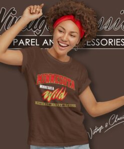 Vintage 90s Nhl Minnesota Wild Nhl Women T Shirt 1