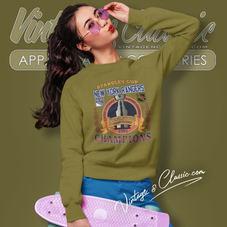 Vintage 90s Stanley Cup New York Rangers Champions 94 Nhl Hockey Sweatshirt 1 Vintage 90s Stanley Cup New York Rangers Champions 94 Nhl Hockey Sweatshirt 1