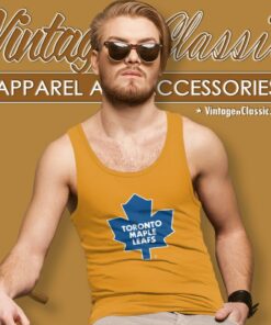 Vintage 90s Starter Nhl Toronto Maple Leafs Hockey Tank Top Racerback