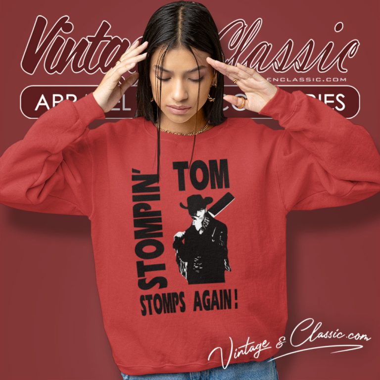 Vintage 90s Stompin Tom Stomps Again Tour Sweatshirt Vintage 90s Stompin Tom Stomps Again Tour Sweatshirt