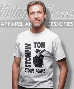 Vintage 90s Stompin Tom Stomps Again Tour T Shirt