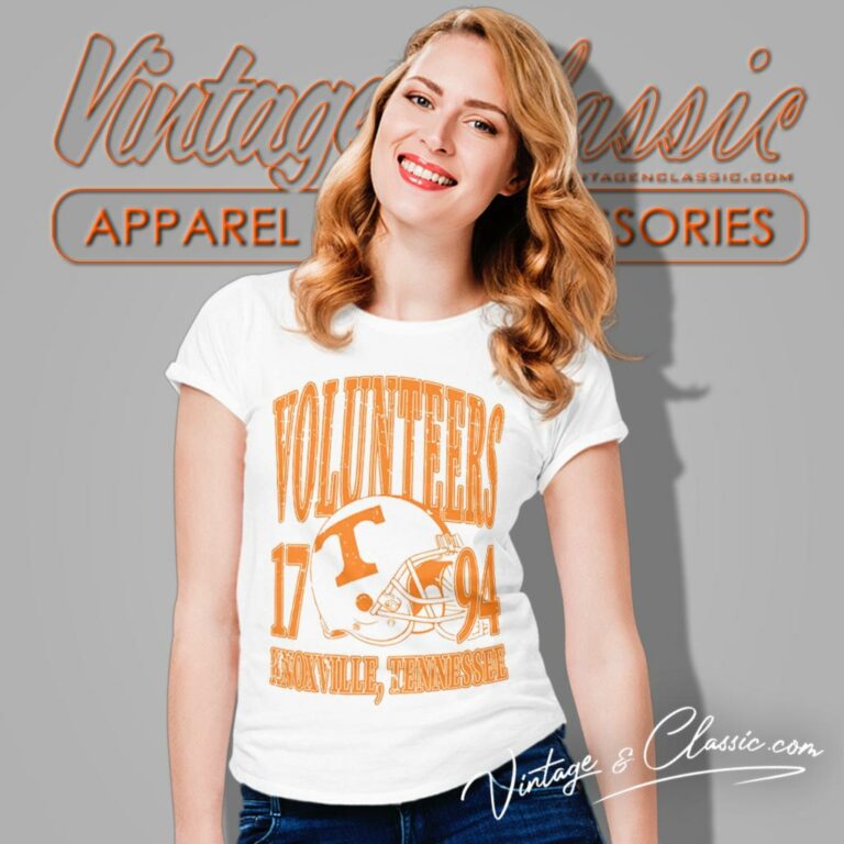 Vintage 90s Tennessee Volunteers Football Women T Shirt 1 Vintage 90s Tennessee Volunteers Football Women T Shirt 1