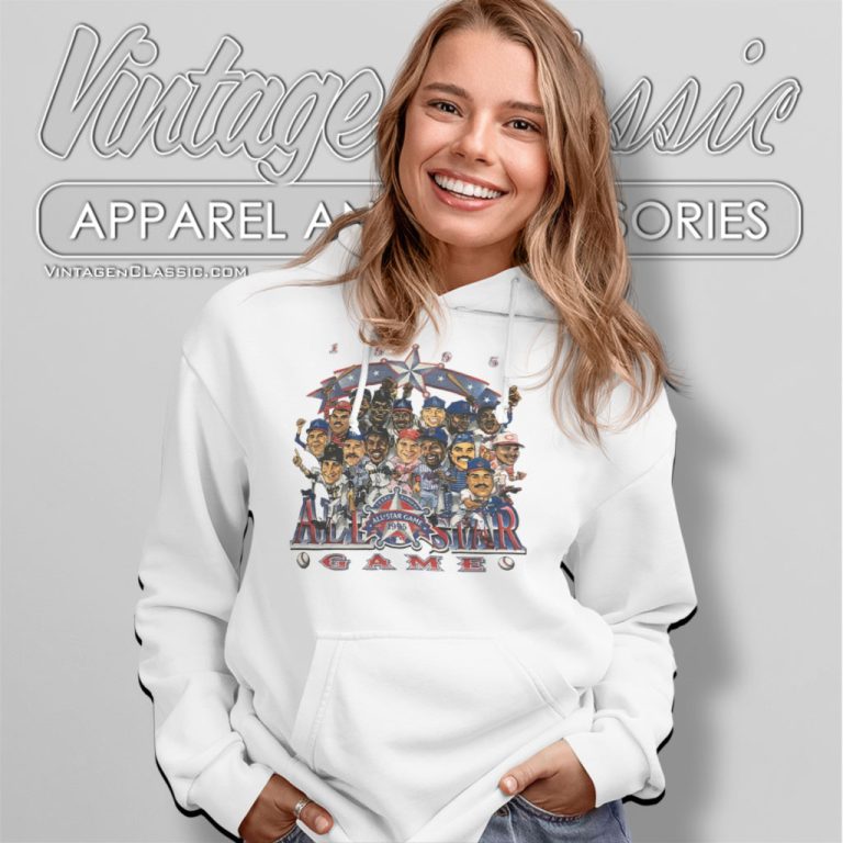 Vintage 90s Texas Rangers Baseball All Star Game 1995 Mlb Hoodie Vintage 90s Texas Rangers Baseball All Star Game 1995 Mlb Hoodie