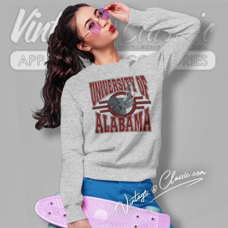 Vintage 90s University Of Alabama Crimson Tide Sweatshirt Vintage 90s University Of Alabama Crimson Tide Sweatshirt