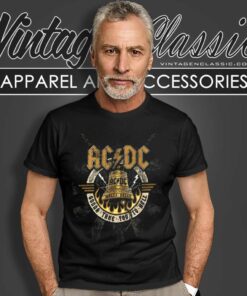Vintage Acdc Hells Bells Graphic T Shirt