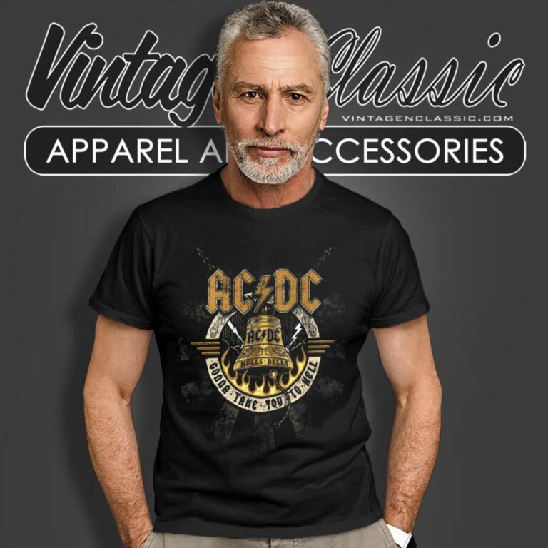 Vintage Acdc Hells Bells Graphic T Shirt Vintage Acdc Hells Bells Graphic T Shirt