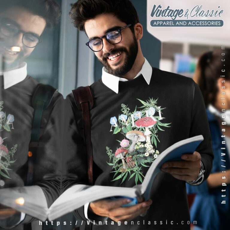 Vintage Amiri Shirt Psychedelic Mushroom Sweatshirt Vintage Amiri Shirt Psychedelic Mushroom Sweatshirt