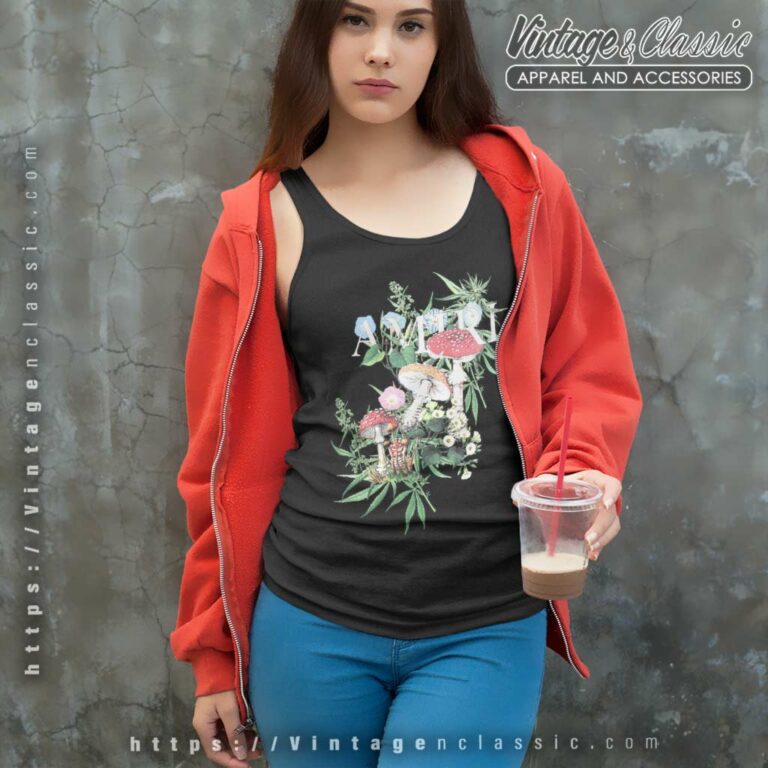 Vintage Amiri Shirt Psychedelic Mushroom Tank Top Racerback Vintage Amiri Shirt Psychedelic Mushroom Tank Top Racerback