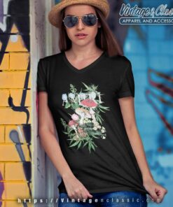 Vintage Amiri Shirt Psychedelic Mushroom V Neck TShirt