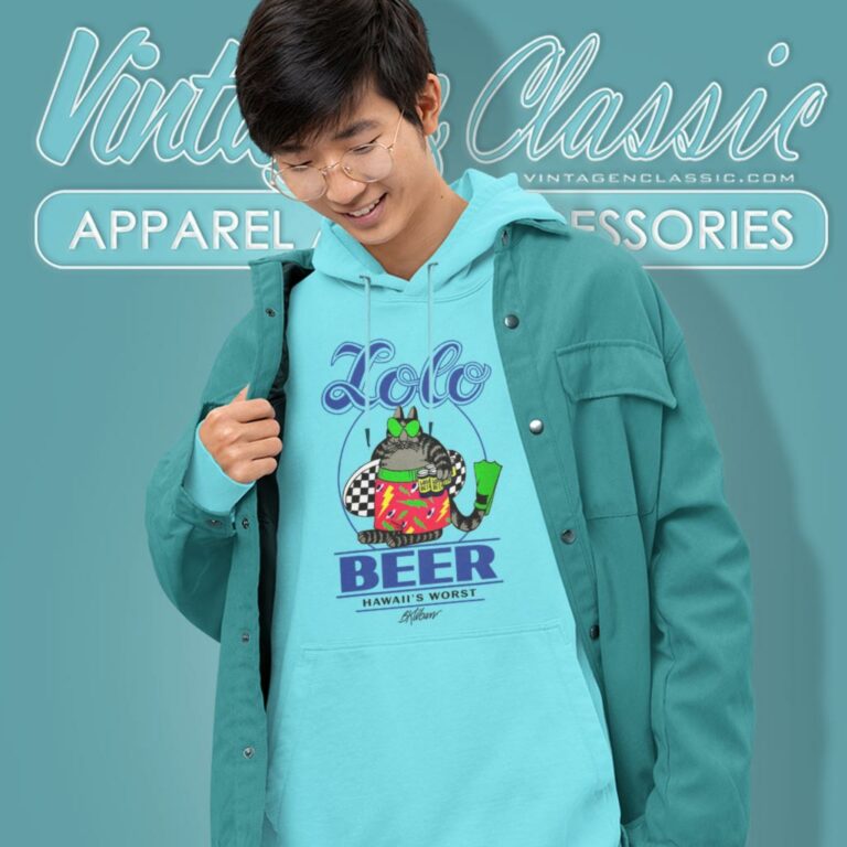 Vintage B Kliban Fat Cat Lolo Beer Hawaii Hoodie Vintage B Kliban Fat Cat Lolo Beer Hawaii Hoodie