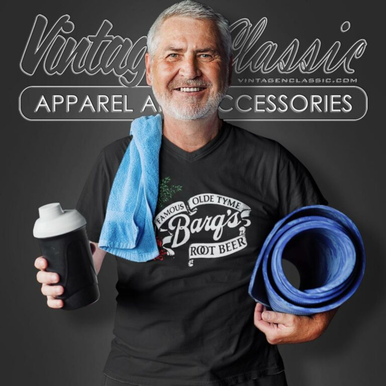 Vintage Barqs Olde Tyme Root Beer V Neck TShirt Vintage Barqs Olde Tyme Root Beer V Neck TShirt