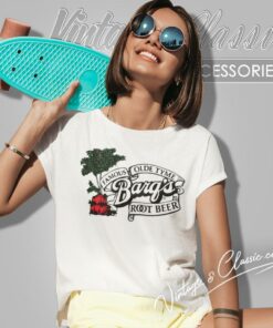 Vintage Barqs Olde Tyme Root Beer Women T Shirt