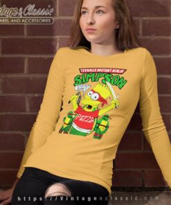 Vintage Bart Simpson Ninja Turtles