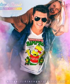 Vintage Bart Simpson Ninja Turtles