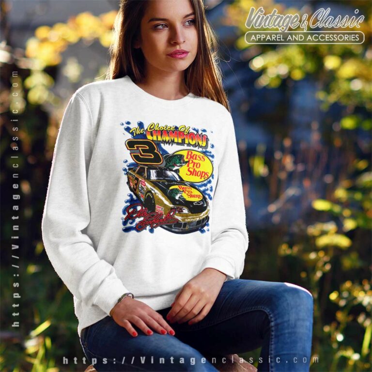 Vintage Bass Pro Shops Dale Earnhardt 3 Nascar Sweatshirt Vintage Bass Pro Shops Dale Earnhardt 3 Nascar Sweatshirt