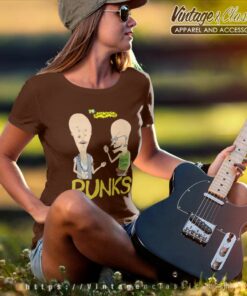 Vintage Beavis And Butthead Punks Women TShirt