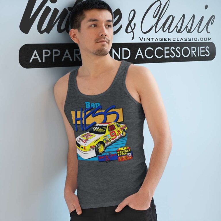 Vintage Ben Hess Texas Pete Chevy Nascar Tank Top Racerback Vintage Ben Hess Texas Pete Chevy Nascar Tank Top Racerback