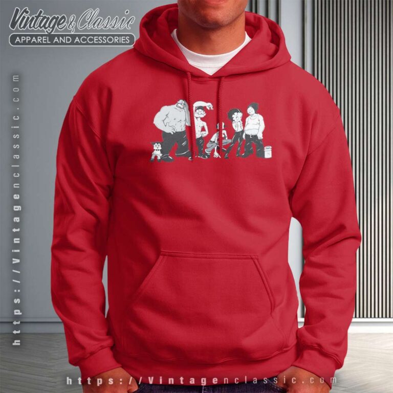 Vintage Betty Boop And Popeye Parody Hoodie Vintage Betty Boop And Popeye Parody Hoodie