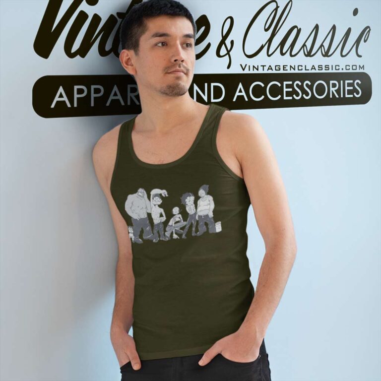 Vintage Betty Boop And Popeye Parody Tank Top Racerback Vintage Betty Boop And Popeye Parody Tank Top Racerback