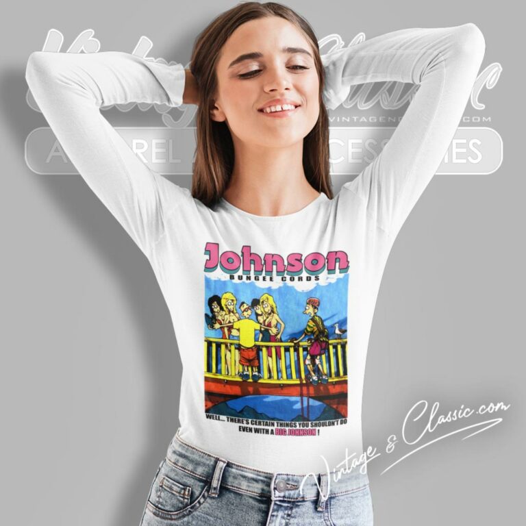 Vintage Big Johnson Bungee Cords Long Sleeve Tee 1 Vintage Big Johnson Bungee Cords Long Sleeve Tee 1
