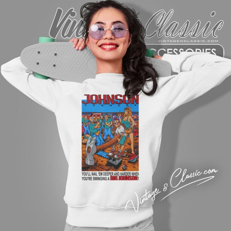 Vintage Big Johnson Hammers Nail Em Sweatshirt Vintage Big Johnson Hammers Nail Em Sweatshirt