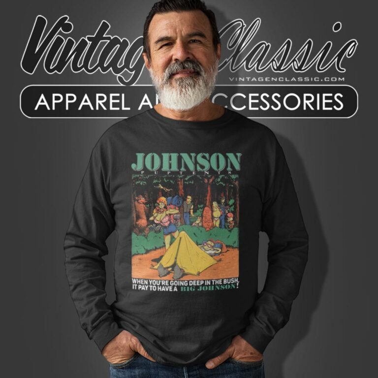 Vintage Big Johnson Pup Tents Long Sleeve Tee Vintage Big Johnson Pup Tents Long Sleeve Tee