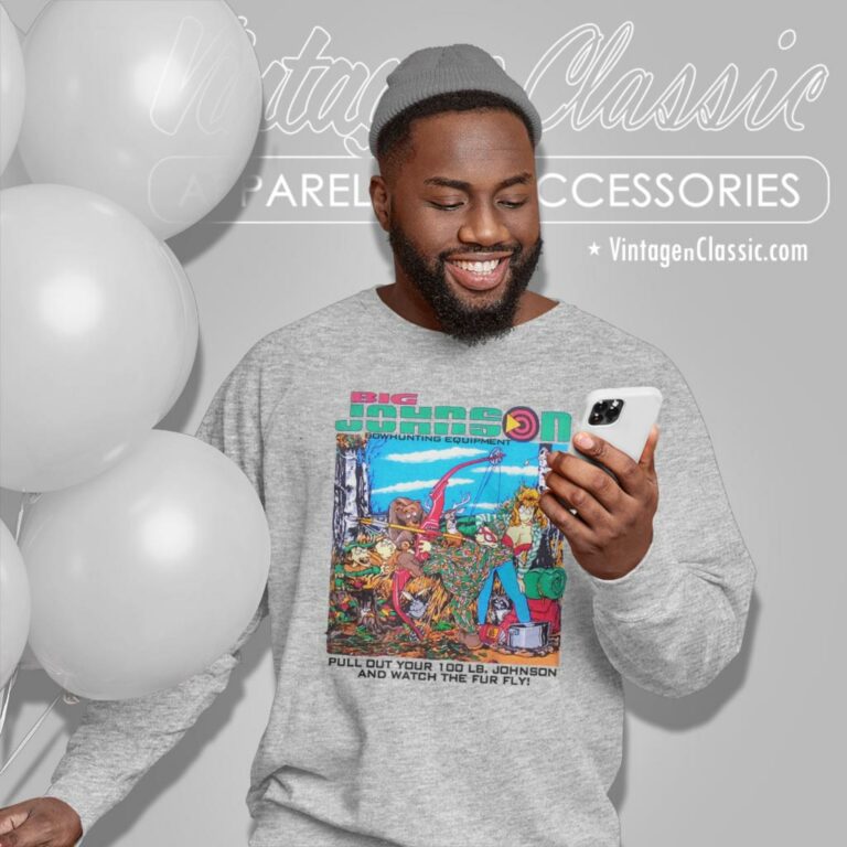 Vintage Big Johnson Shirt Bowhunting Equipment Sweatshirt Vintage Big Johnson Shirt Bowhunting Equipment Sweatshirt