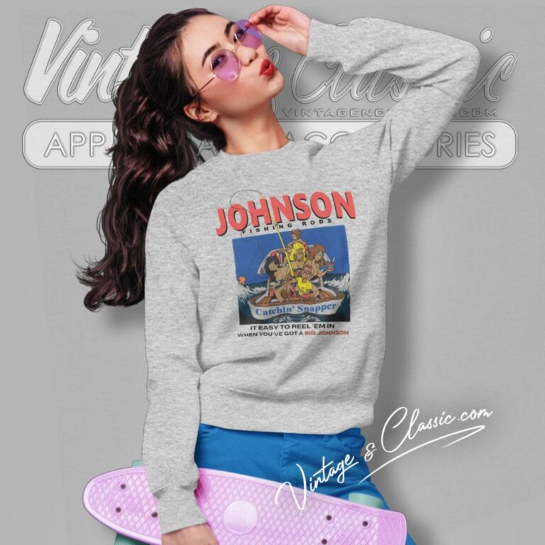 Vintage Big Johnson Shirt Fishing Rods Sweatshirt Vintage Big Johnson Shirt Fishing Rods Sweatshirt