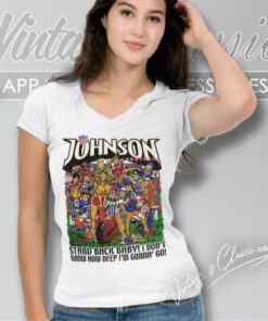 Vintage Big Johnson Shirt Nfl Football E Normus V Neck TShirt 1