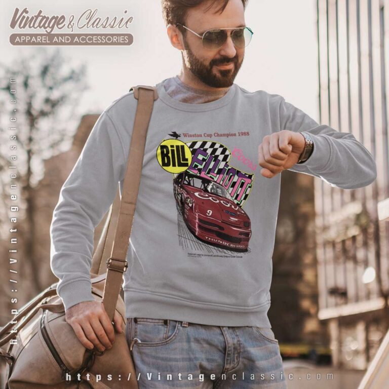 Vintage Bill Elliott Coors Ford Thunderbird Sweatshirt Vintage Bill Elliott Coors Ford Thunderbird Sweatshirt