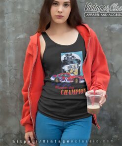 Vintage Bill Elliott Nascar Coors Beer Ford Tank Top Racerback