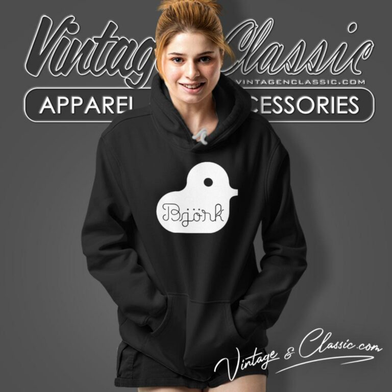 Vintage Bjork Rubber Duck Tour Hoodie Vintage Bjork Rubber Duck Tour Hoodie