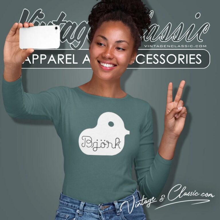 Vintage Bjork Rubber Duck Tour Long Sleeve Tee Vintage Bjork Rubber Duck Tour Long Sleeve Tee