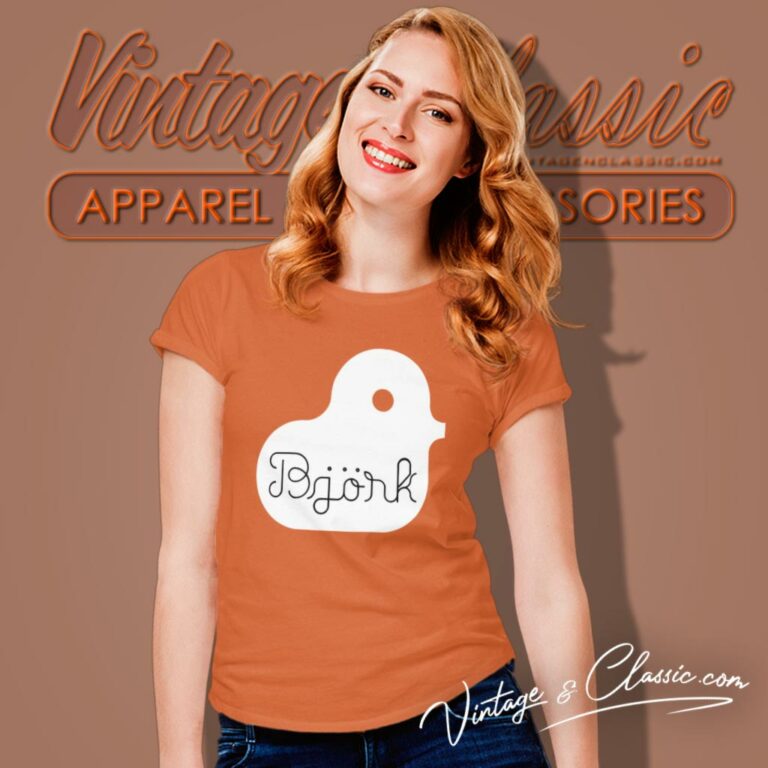 Vintage Bjork Rubber Duck Tour Women T Shirt Vintage Bjork Rubber Duck Tour Women T Shirt