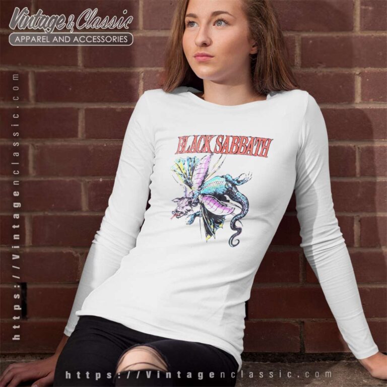 Vintage Black Sabbath 1987 Long Sleeve Tee Vintage Black Sabbath 1987 Long Sleeve Tee
