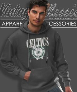 Vintage Boston Celtics Basketball Hoodie