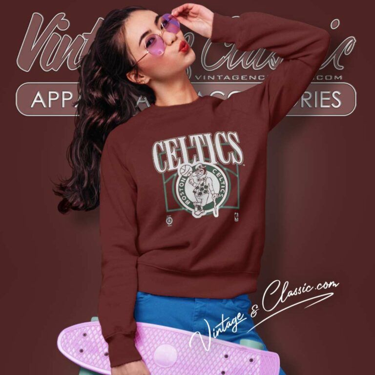 Vintage Boston Celtics Basketball Sweatshirt Vintage Boston Celtics Basketball Sweatshirt
