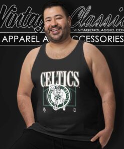 Vintage Boston Celtics Basketball Tank Top Racerback
