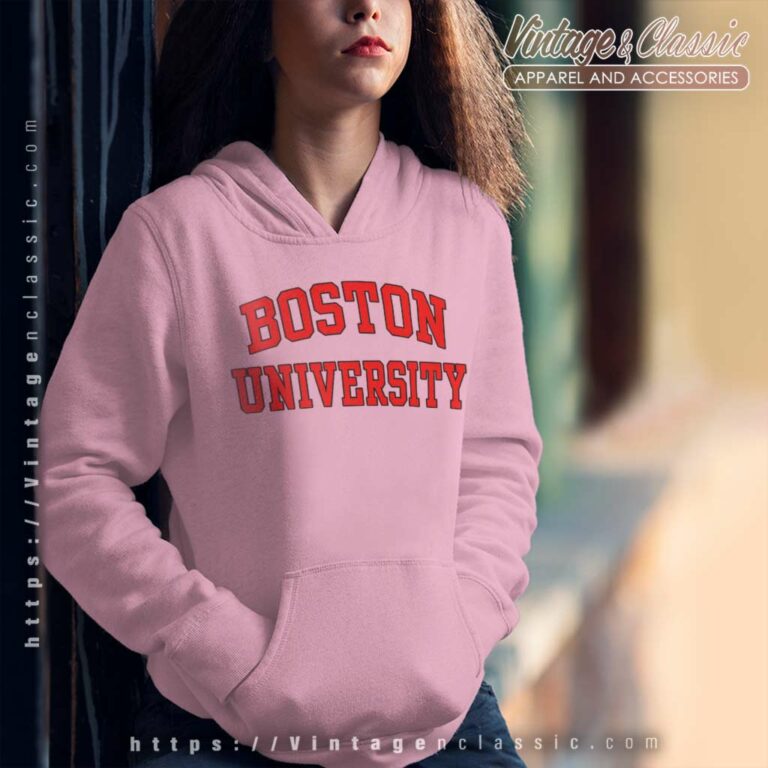 Vintage Boston University Hoodie Vintage Boston University Hoodie