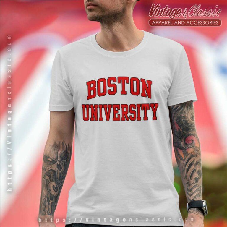 Vintage Boston University T Shirt Vintage Boston University T Shirt